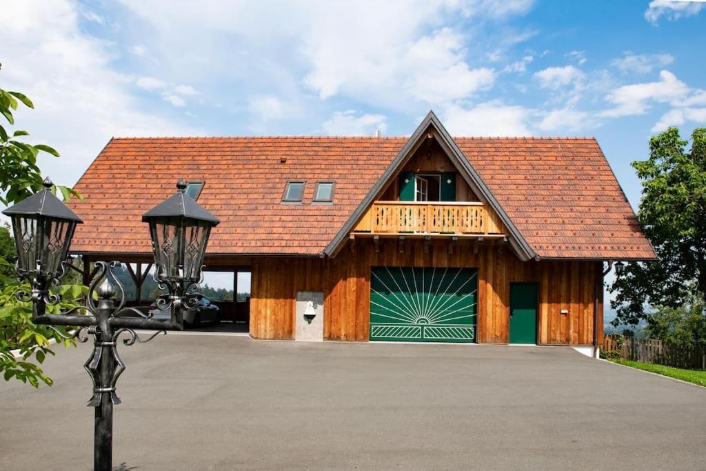 Chalet-Suedsteiermark - Traumhafte Aussicht, Infinity Pool, Privatsphaere, Klima Und De-Luxe Ausstattung Schwanberg Екстериор снимка