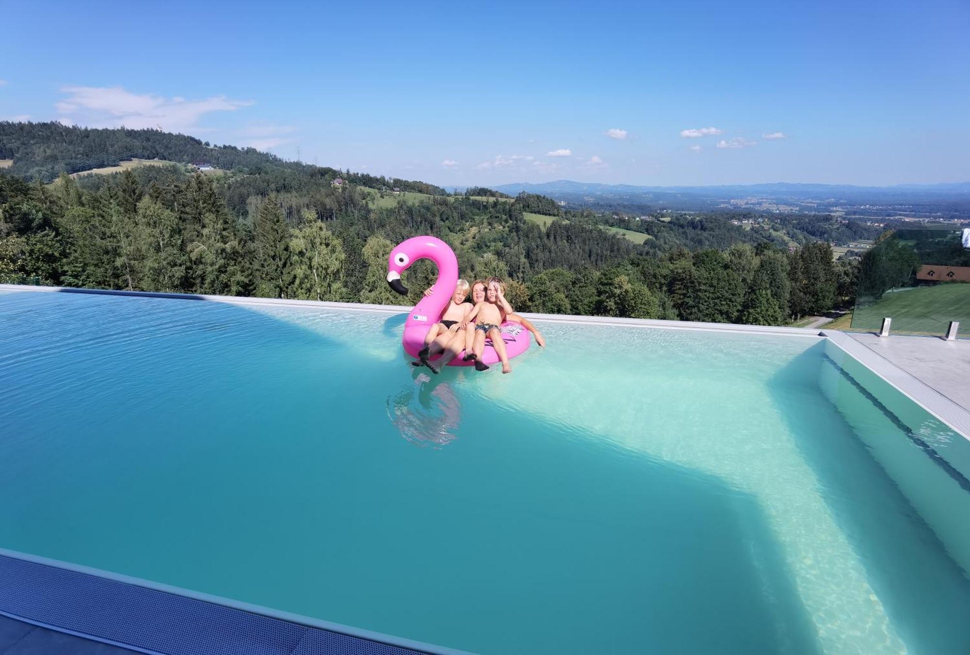 Chalet-Suedsteiermark - Traumhafte Aussicht, Infinity Pool, Privatsphaere, Klima Und De-Luxe Ausstattung Schwanberg Екстериор снимка
